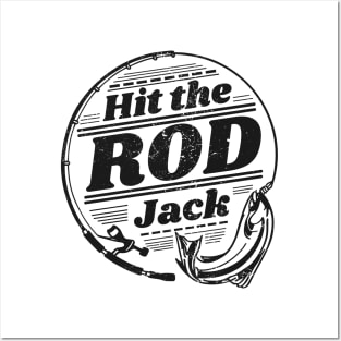 Fishing Pun - Hit the Rod Jack Posters and Art